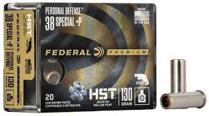 FEDERAL FEDERAL PREMIUM HST 38 SPECIAL+P JHP 130GR